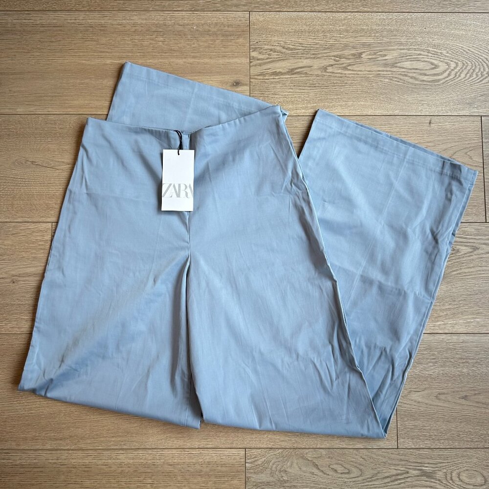 NWT Zara Satin Effect Pants – Size Small